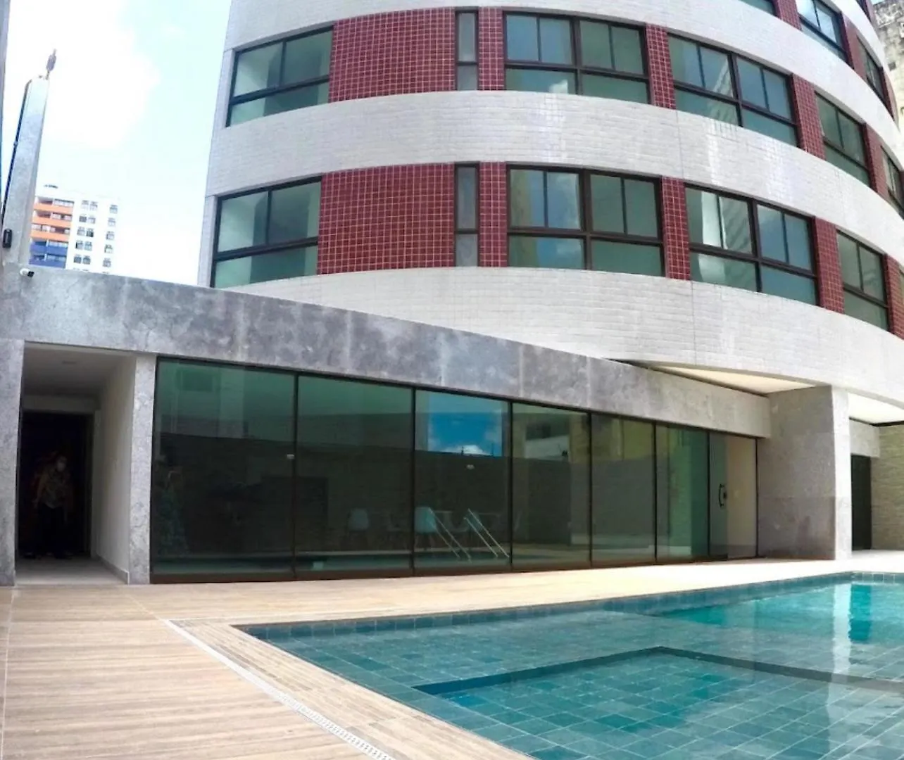 Flat Quarto Sala - 50M Praia Boa Viagem Vista Mar